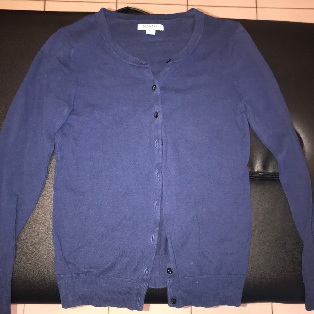 Navy Blue Cardigan